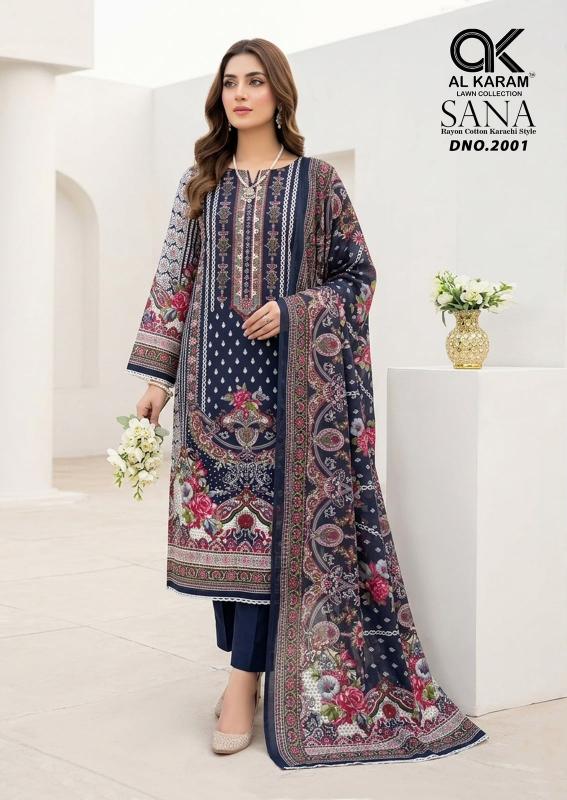 Alkaram sana vol- 2 kurti in wholesale